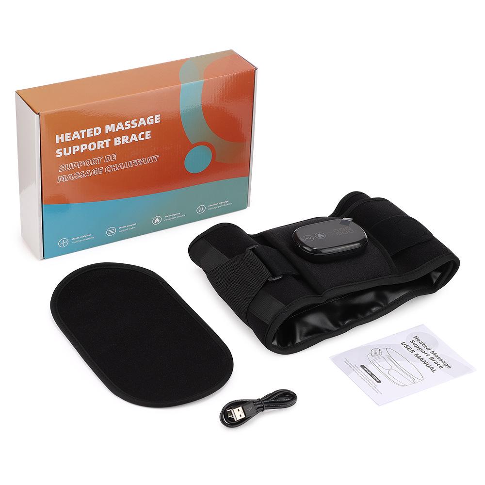 

Электрический пояс для обогрева и массажа с красным светом и полынью