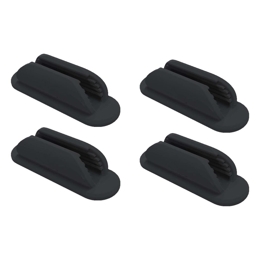 2/4 PCS Adhesive Silicone Pen Holder Desk & Wall No-Drill Flexible Pencil Fixator Space-Saving Organizer, Home Office Classroom
