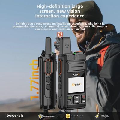 Buxun ZL40 Wysokiej Mocy 4G Global Walkie-Talkie o Zasięgu 5000 km i Bezprzewodowym Pozycjonowaniem