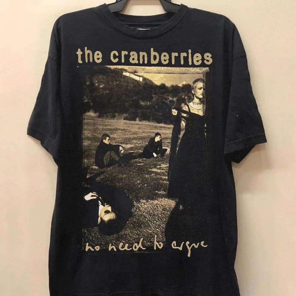 Irish Rock Band The Cranberries Peripherals Print Tshirt Fashion Crewneck Cotton Top Men Women Oversized Casual Summer New Tees