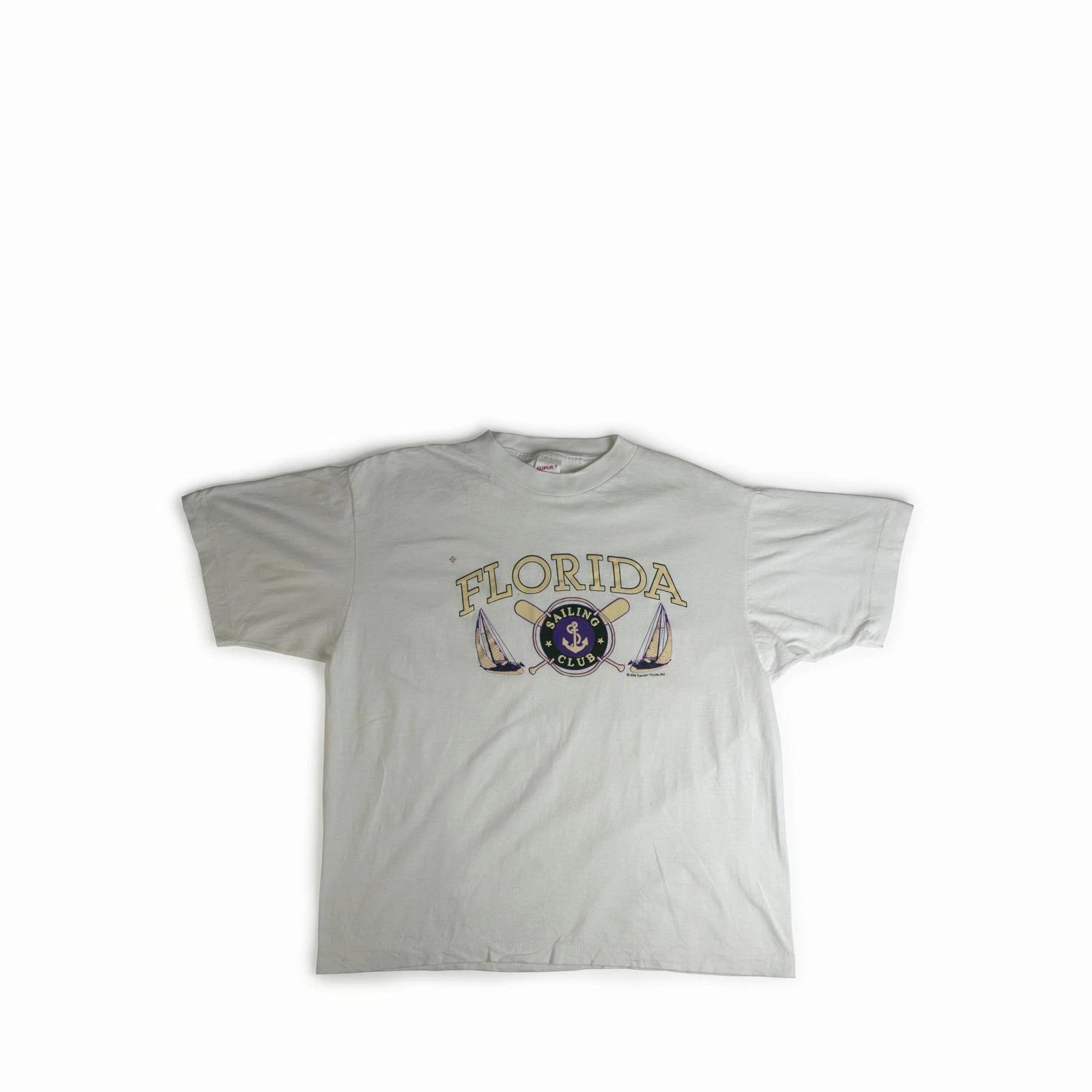 Vintage 1996 Florida Sailing Tee Shirt 2XL