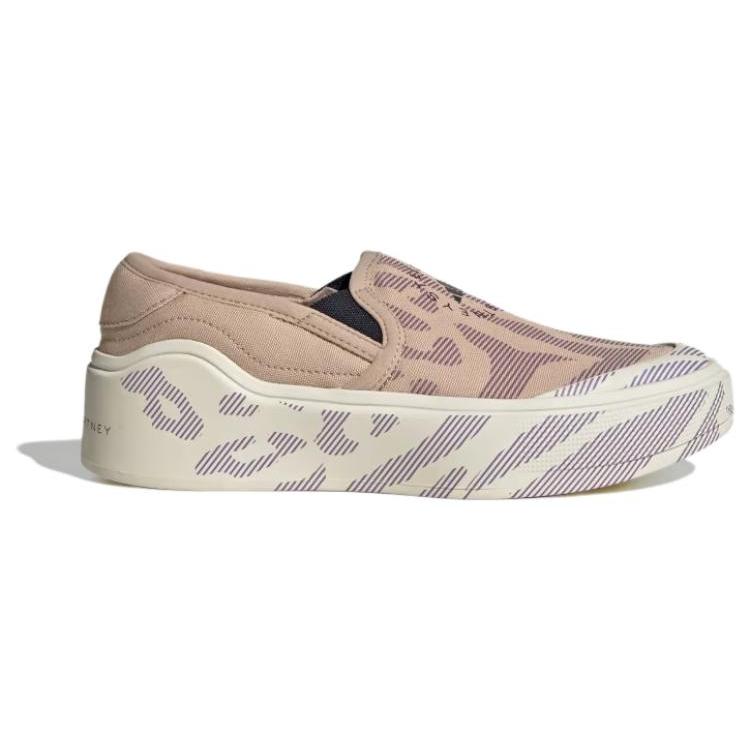 New Adidas By Stella Mccartney Court Slip On 'Ginger Deep Lilac Legend Ink' Women's IE2428