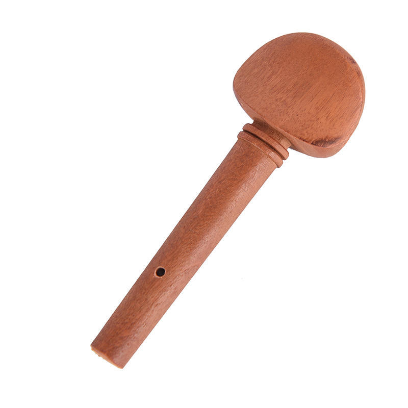 4/4 Size Jujube Wood Violin Fiddle Tuning Pegs Endpin Set Replacement