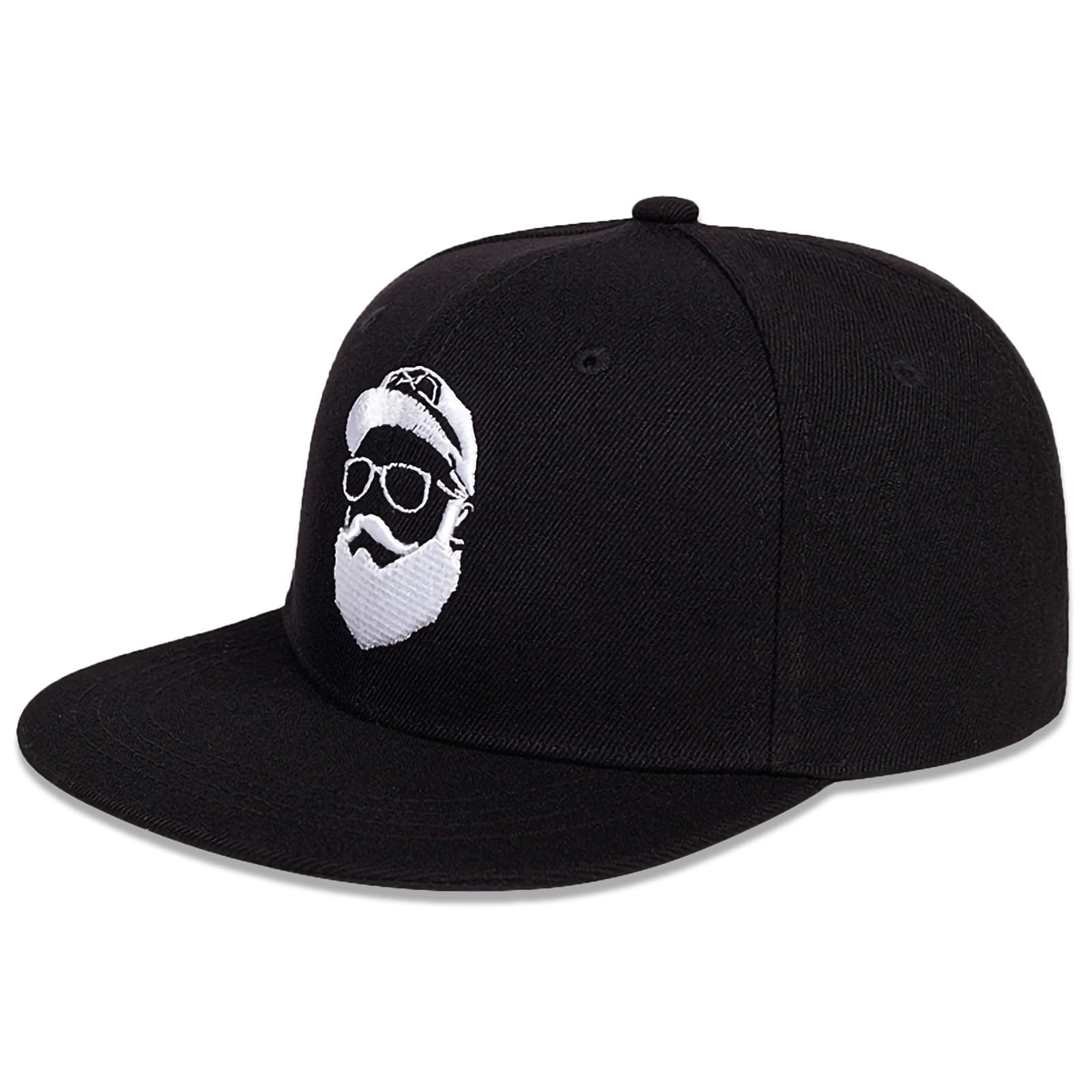 

Snapback Bearded Father Large Korean Bearded Deep Straight Logo [Aglem] Мужская кепка, размер, Father, бейсбол, популярная, стильная, вышитая, (черный)