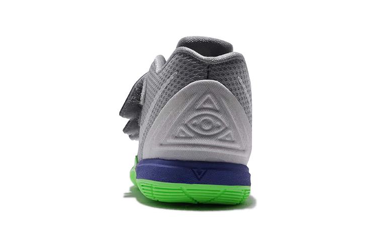 Kids' Sneakers Nike Kyrie 5 Wolf Grey Lime Blast (TD) Wolf Grey/White-Lime Blast