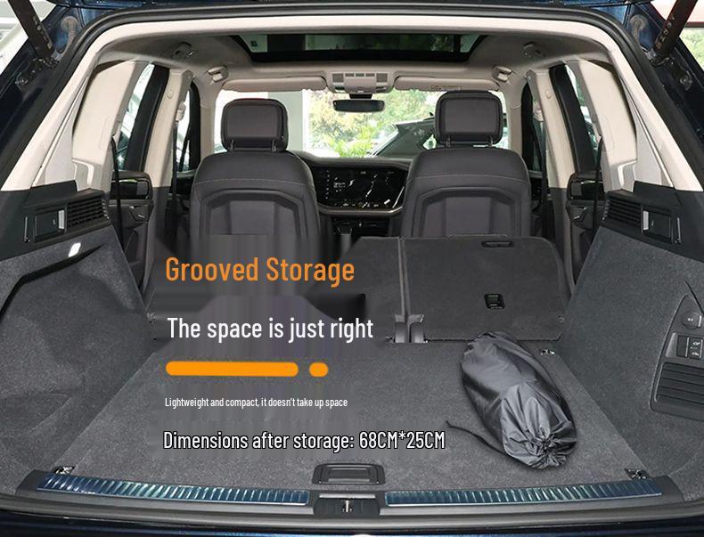 Volkswagen Touareg Trunk Air Mattress: Inflatable Sleeping Pad & Leveling Bed