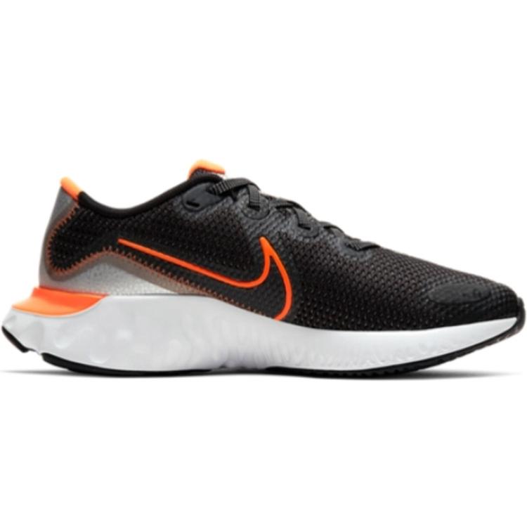 Новые Nike Renew Run Черный Ярко-оранжевый GS CT1430-001