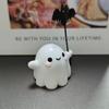 Pack Of 2 Ghostly Walking Bat Statue Resins Crafts Figurine Ornaments for Halloween Festivals Home and Garden Decoration