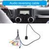 Android Car Navigation RCA Audio Cable SIM Slot Fan Wire for Cofanie Assist Car Stereo RCA Wiring Harness Adapter