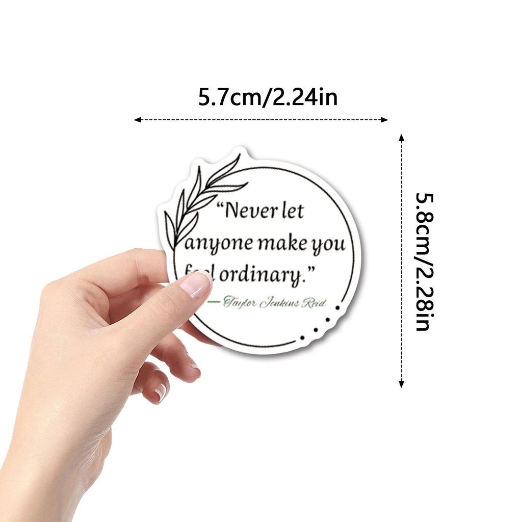 55 Seven Husbands of Evelyn Hugo Graffiti Stickers Scooter Water Cup Stickers