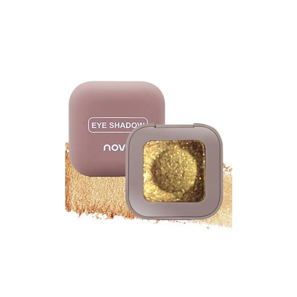 SWEET NIGHT Single Eyeshadow Highly Pigmented Smooth Adhesion For All Ages Compact and Easy To Carry Eyeshadow Color Long-lasting (09-Night Diamond)