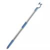  Portable Stainl Steel Retractable Clothes Drng Fork Rod Wardrobe Lage Stand Drip Stand Cact Storage Organizer
