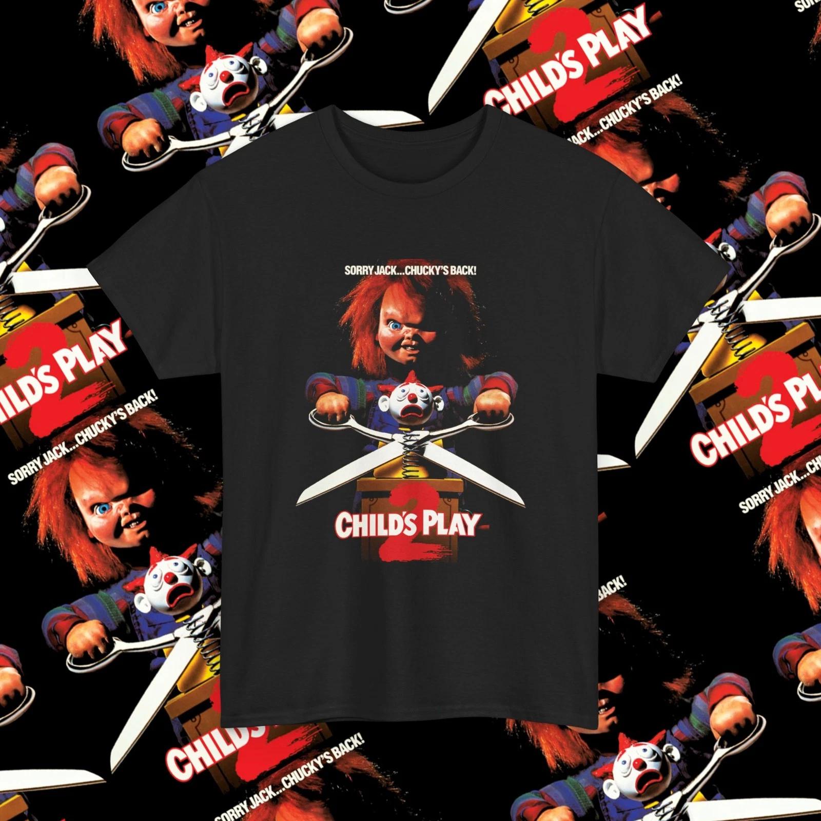 Child s Play 2 Horror Movie T-Shirt, Vintage Horror Movie Shirt 3XL