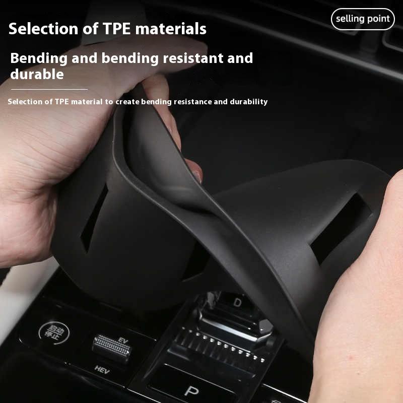 For BYD Song Plus DMI Seal U Sealion 6 Car Cup Holder Liner Drink Slot Dust Cover