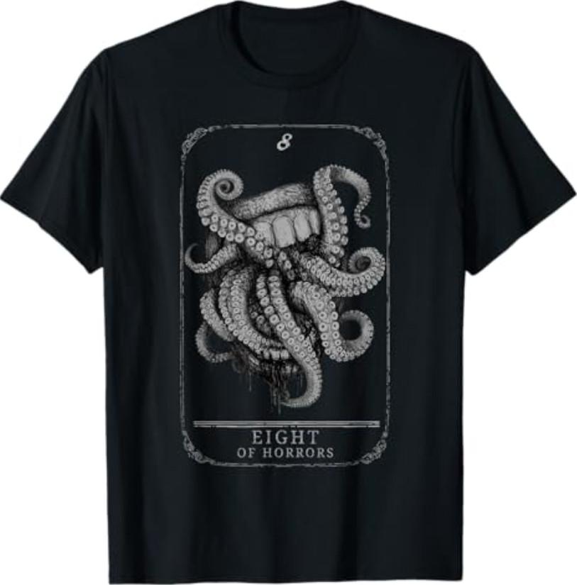 Hunt- Showdown 1896 8th Anniversary Eight of Horrors T-Shirt S разноцветный