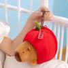 Persimmon Capybara Dog Pig Plush Toy Keychain Animal Pendant Gift Decoration