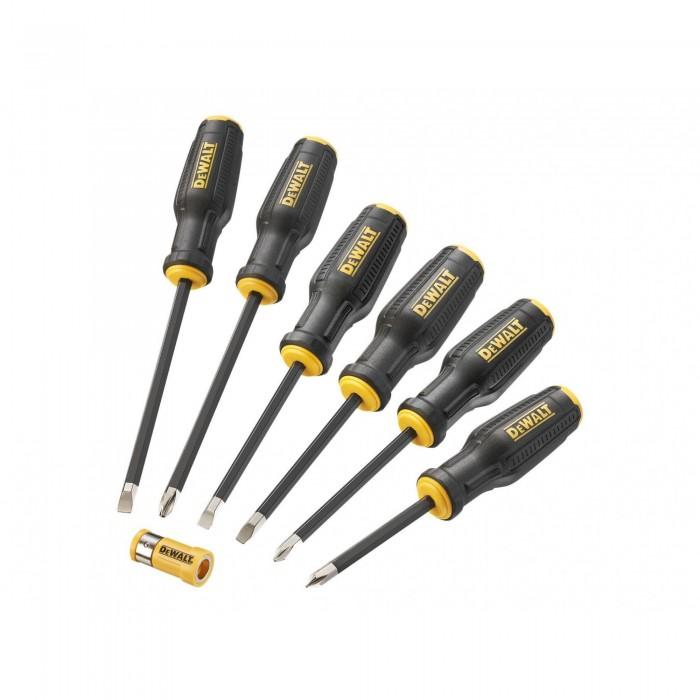 Dewalt Hand Tools Full Fit Screwdriver Set, 6 Piece