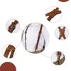 [TOURBON] Handcrafted X-shaped Suspenders, Genuine Leather, Unisex, Clip-on, Men's/Women's, Elegant Accessory, Ages 30s-50s, Gift/Present