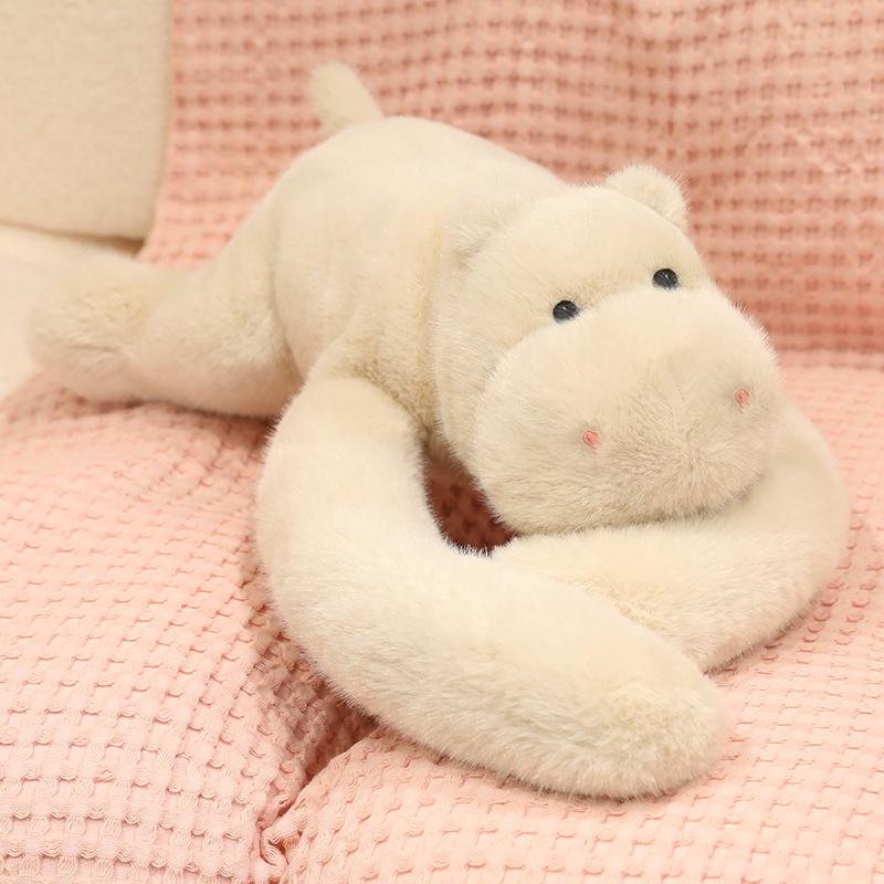 50/60CM Lovely Lion Panda Sloth Elephant Piggy Plushie Toy Plush Animal Can Lie on the Shoulder Cushion Creative Kids Gift