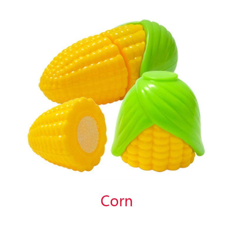 Vibrant Kid Pretend Role Play Kitchen Fruit Vegetable Food Toy Cutting Set Children Gift