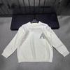 AM2025 Fall/Winter Color Block Heart Knit Pullover - Round Neck, Long Sleeve, Loose Fit Casual Top