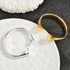 Spanish New Live Design Geometric Metal Bracelet Simple Light Luxury Texture Bracelet