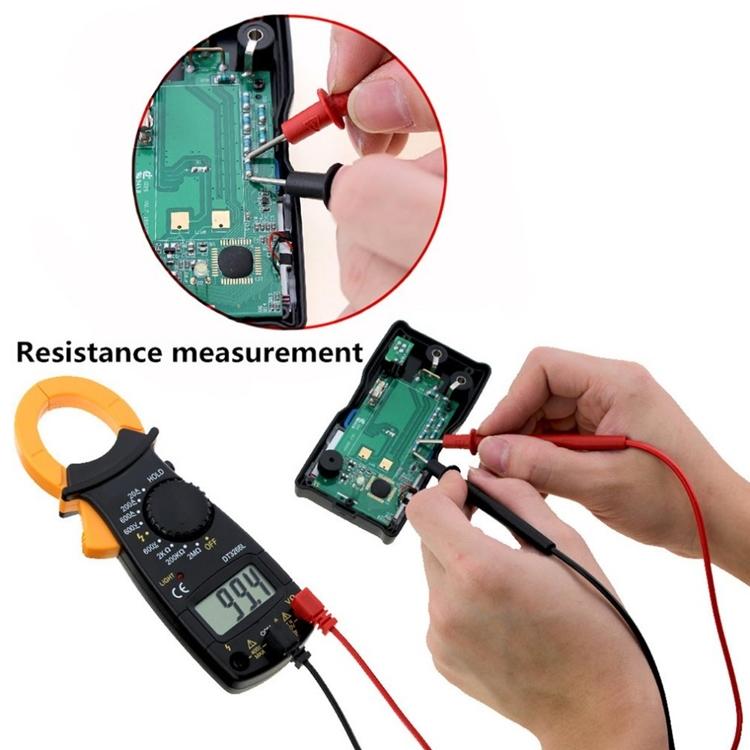 3 1/2 Digital Clamp Meter, Max Reading of 1999