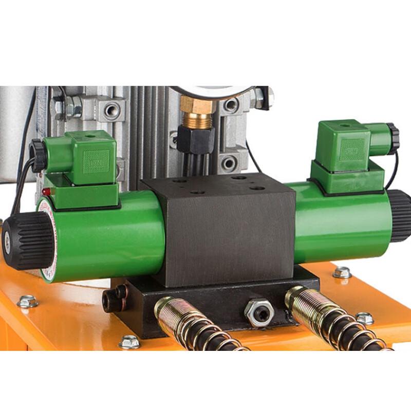 EMEADS Dual-Circuit Electric Hydraulic Pump with Pressure Holding CN plug (adapter included)