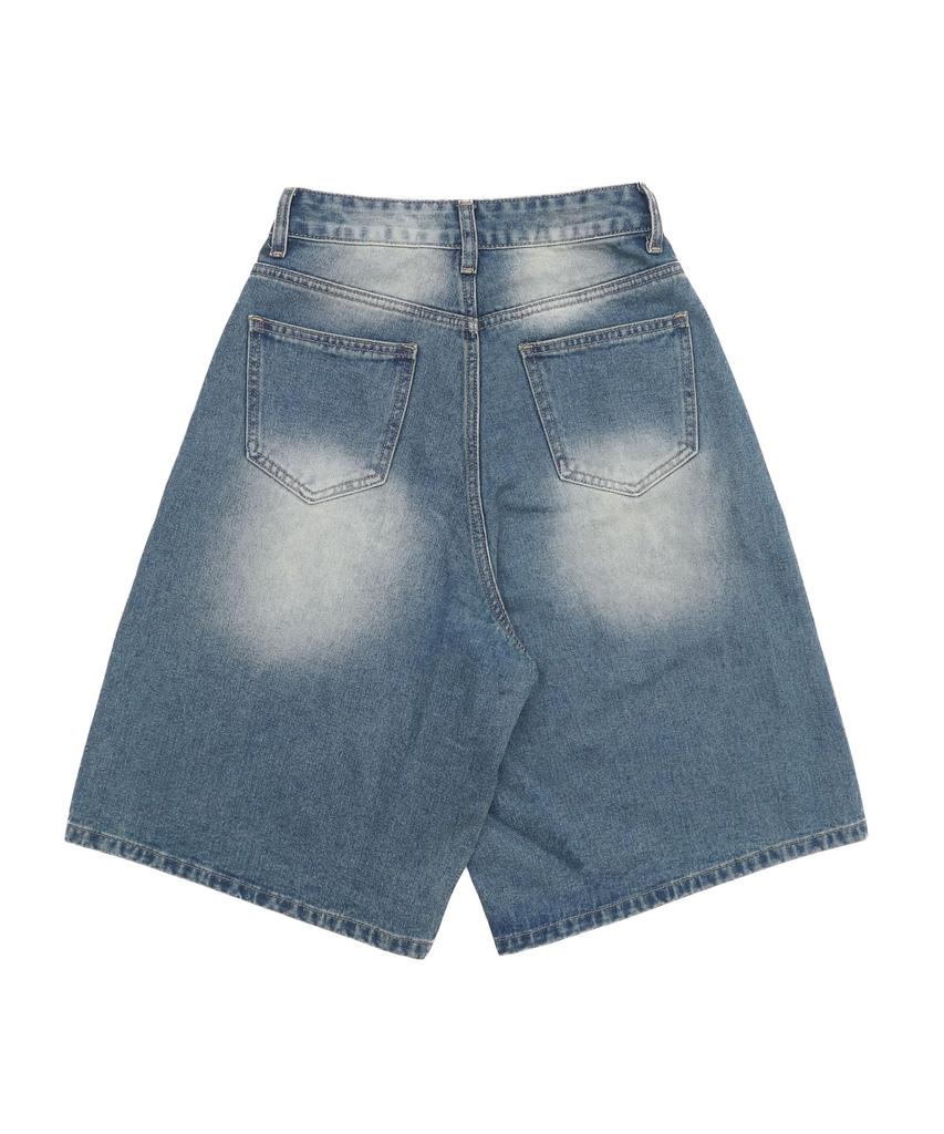 WEGO Blast Denim Denim Summer Medium Size L Shorts, Pants, Pants, Shorts, Bottoms, Clothes, Women's, Denim,