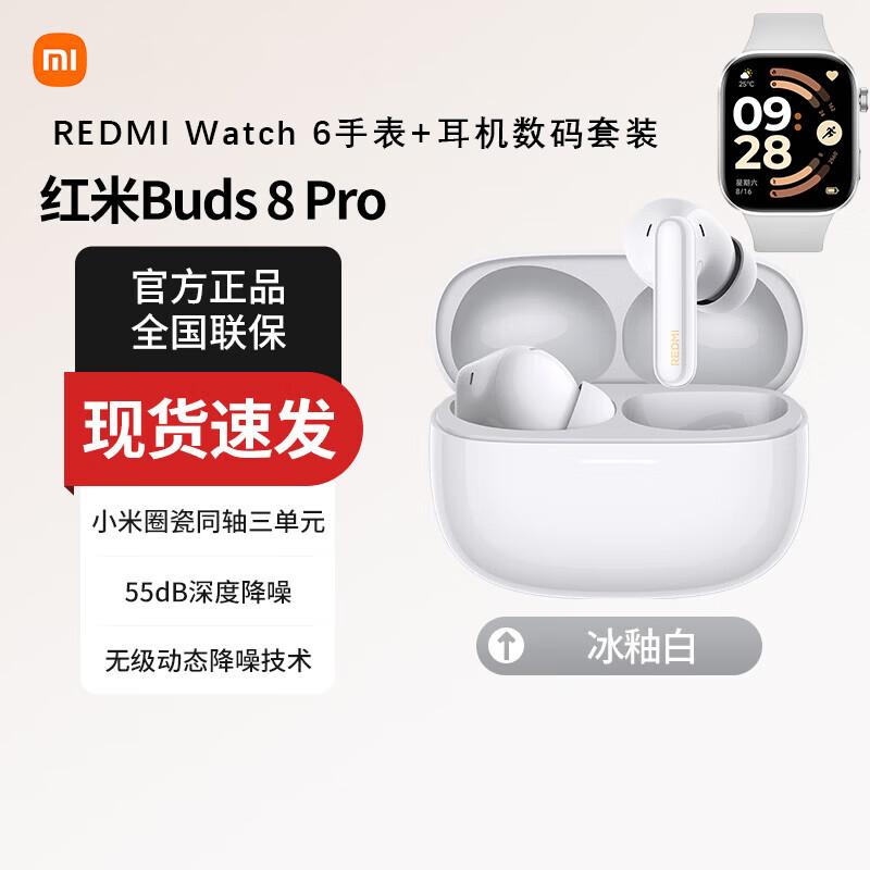 

Xiaomi Redmi Watch 6 & Buds 8 Pro Smart Gadget Bundle