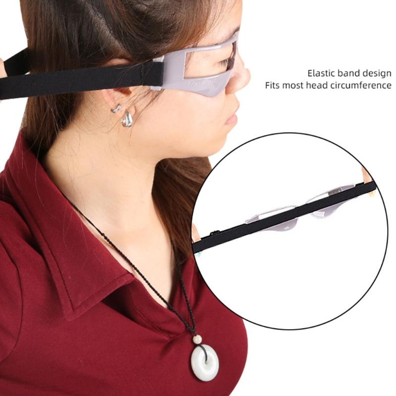 Adjustable Elastic Strap Basketball Glasses For Dribble Training No Lenses Anti Fog Sports Equipment Teens Gift