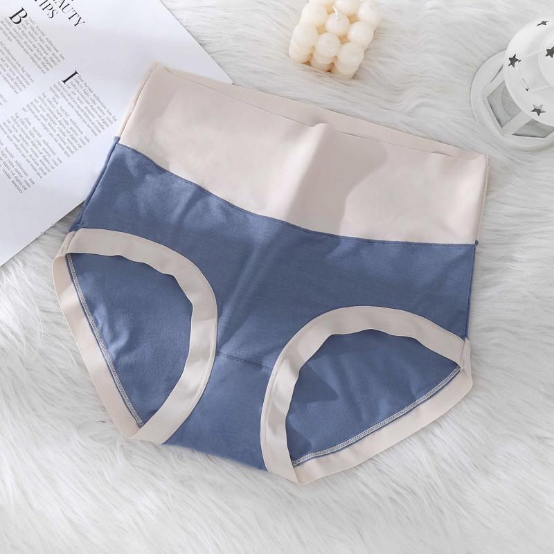 

High Waist Breathable Modale Underwear For Women With Comfort Fit And Anti-bacterial Features 2XL синій