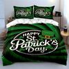 St. Patrick's Day Bedding Set Bedding Duvet Cover Set Duvet Cover Pillowcases (1 * Duvet Cover 2 * Pillowcases, Without Duvet Insert)