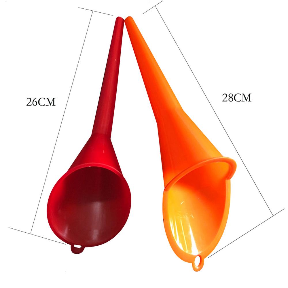 

Car Long Mouth Funnel Oil Fuel Filling Tool Anti-splash PP Long Neck Engine Funnel Motorcycle Refueling Car Accessories