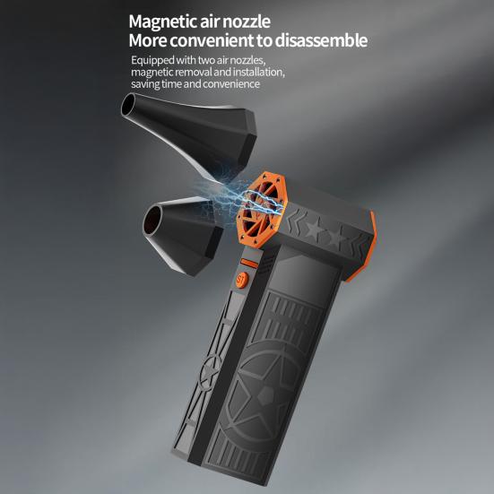 Brushless Turbofan 13W High-Power Motor Lightweight Portable Design High-power Driver Fan Home Office Cooling Fan