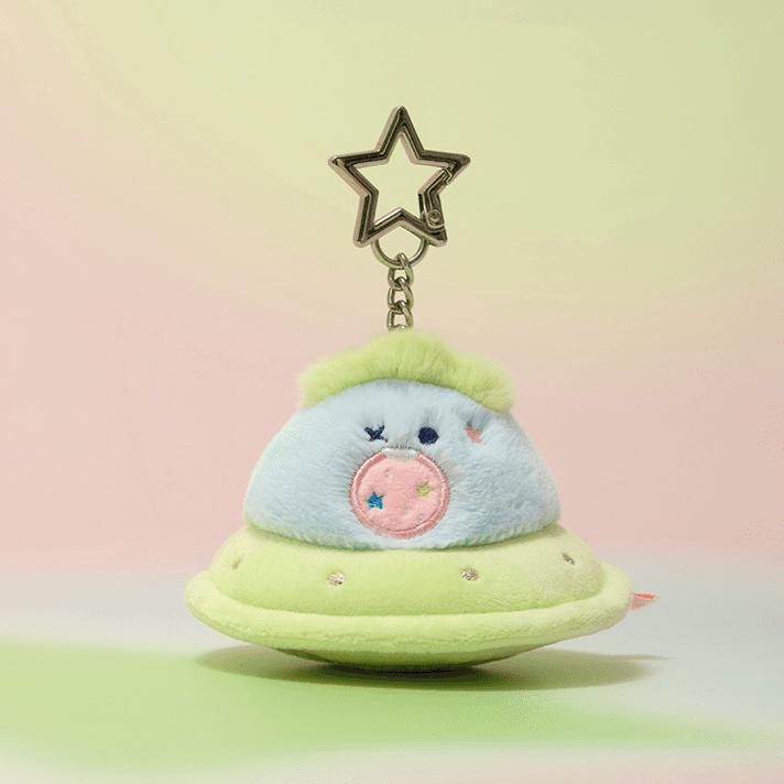 TREASURE TRUZ Planet Mini Plush Key Ring