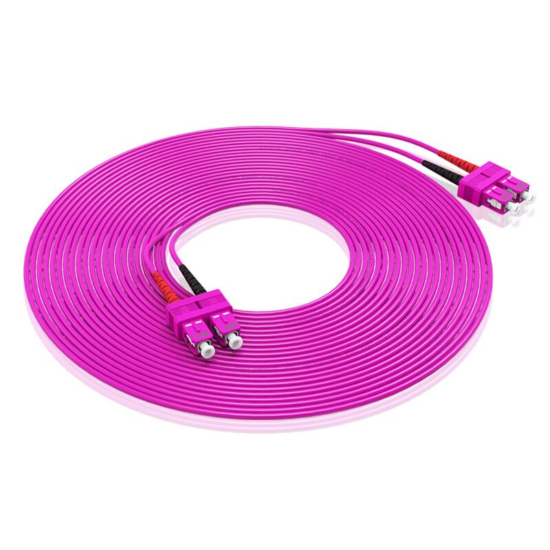 Shengwei OM4 Multimode Duplex Fiber Optic Patch Cable
