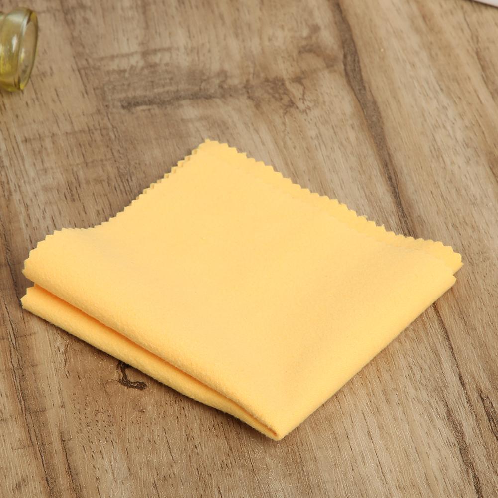 5 Stück Uhrenreinigungs-Poliertuch Brillenputztuch Wischtuch Uhrenreparaturwerkzeug