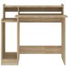 LED Desk in Sonoma Oak 97 x 45 x 90 cm Particleboard