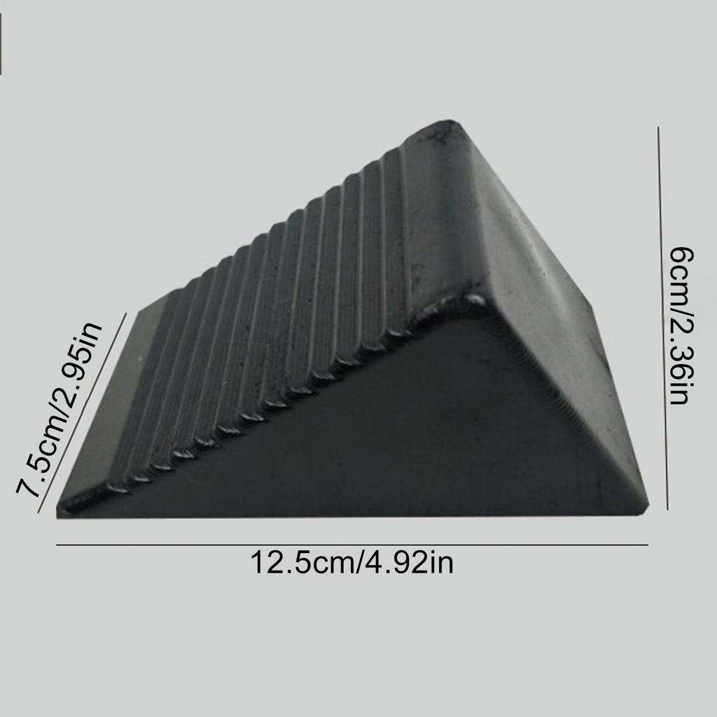 1 Stück Reifenschlupfstopper Radkeil Langlebig Sicheres Positionierungspad für Autos Motorräder Lastwagen Wohnwagen Anhänger Fahrzeugrad