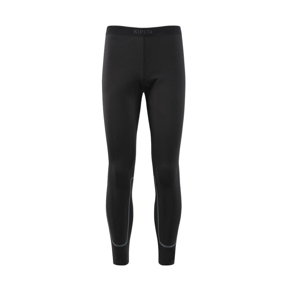 

DECATHLON Skinny Solid Thermal Slacks Casual Pants Men s Black M чёрный