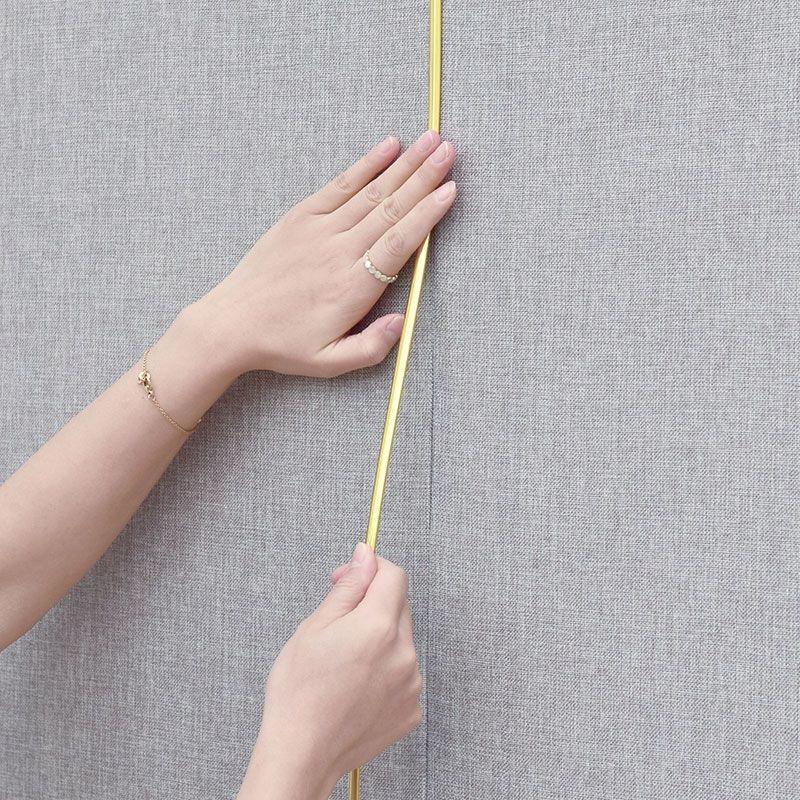 Decorative Ornamental Golden PVC Strip 14mm Gold 10 Meters 1.4cm Glossy