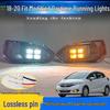 LED Fog Light Bezels for 18-20 Honda Fit GK5 - Daytime Running & Decorative Lights