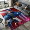 3D Marvel 27 Style Venom Captain SuperHero Carpet Rug for Bedroom Living Room Home Sofa Decoration,kids Large Decor Floor Mat HD