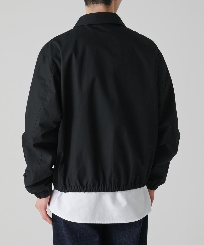 Musinsa Standard Cotton Minimal Blouson Jacket [Black]