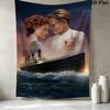 Titanic Wandteppich Ästhetisches Wandbehang Gedruckter Stoffdecke Dekorative Wandteppiche Für Schlafzimmer Wohnzimmer Heimdekoration