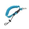 Scuba Diving Lanyard Webbing Strap Stainless Spring Coiled Lanyard Anti Lost Rope for Underwater Photography
