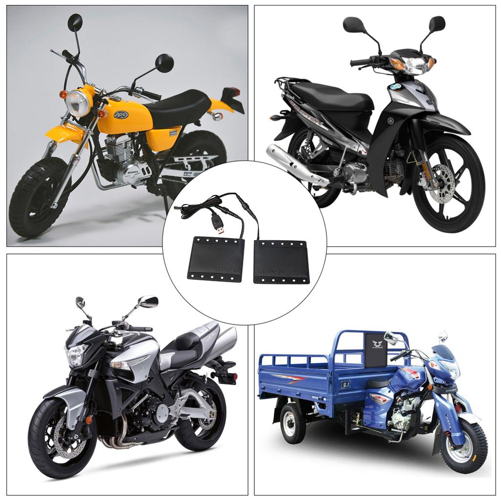 5V Univerzální Motocyklová Řídítka USB Zimní Elektricky Vyhřívané Gripy Sada Řídítko Vodotěsné ATV Skútr Řídítka Hřející Ruce Sada