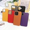 Photo Frame Leather Texture Case Ins Style Suitable for Apple 16 Pro Max Internet Celebrity Apple 15 Pro Full Protection Shockproof Phone Case