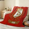 Standard De Lige Print Flannel Blanket, High Quality Comfortable for All Seasons, Home Decor, Warmth and Comfort, Perfect for Christmas Gifts